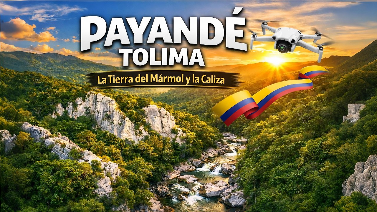 ¿SABÍAS ESTO DE PAYANDÉ, TOLIMA? 🇨🇴 | La Tierra del Mármol Vista Desde el Cielo 🚁
