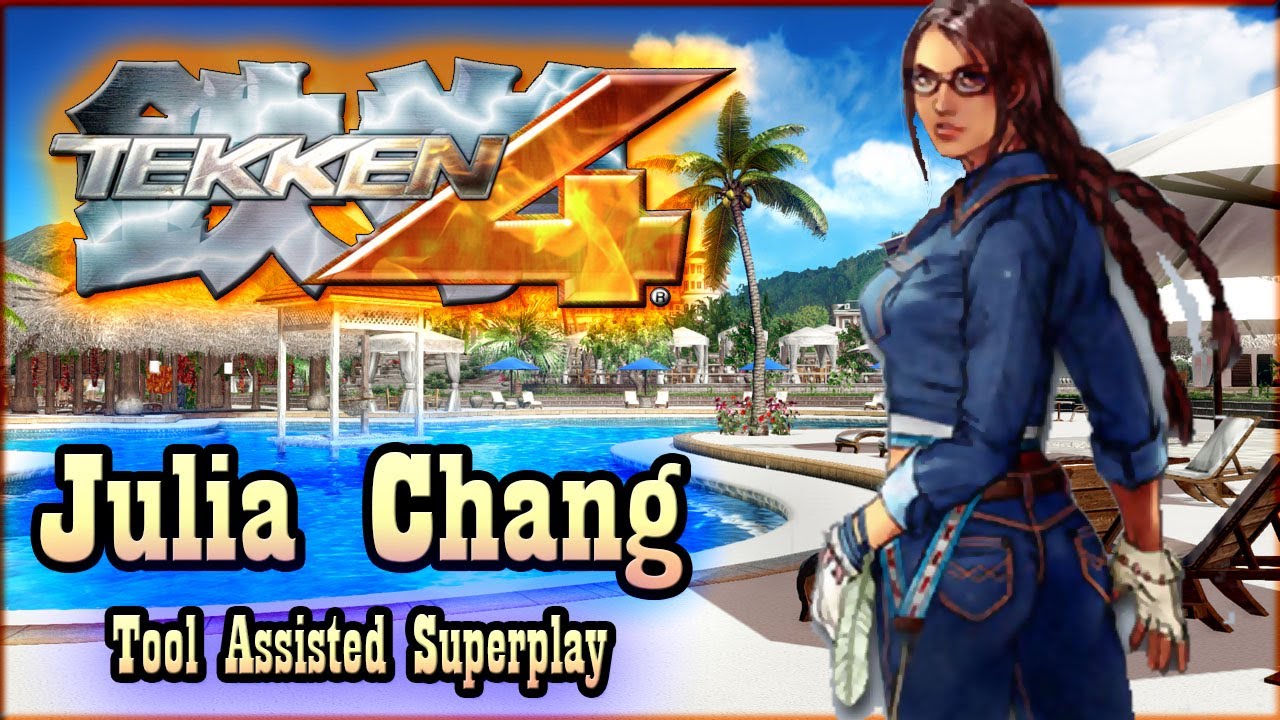 【TAS】TEKKEN 4 (PS2) - JULIA CHANG STORY MODE