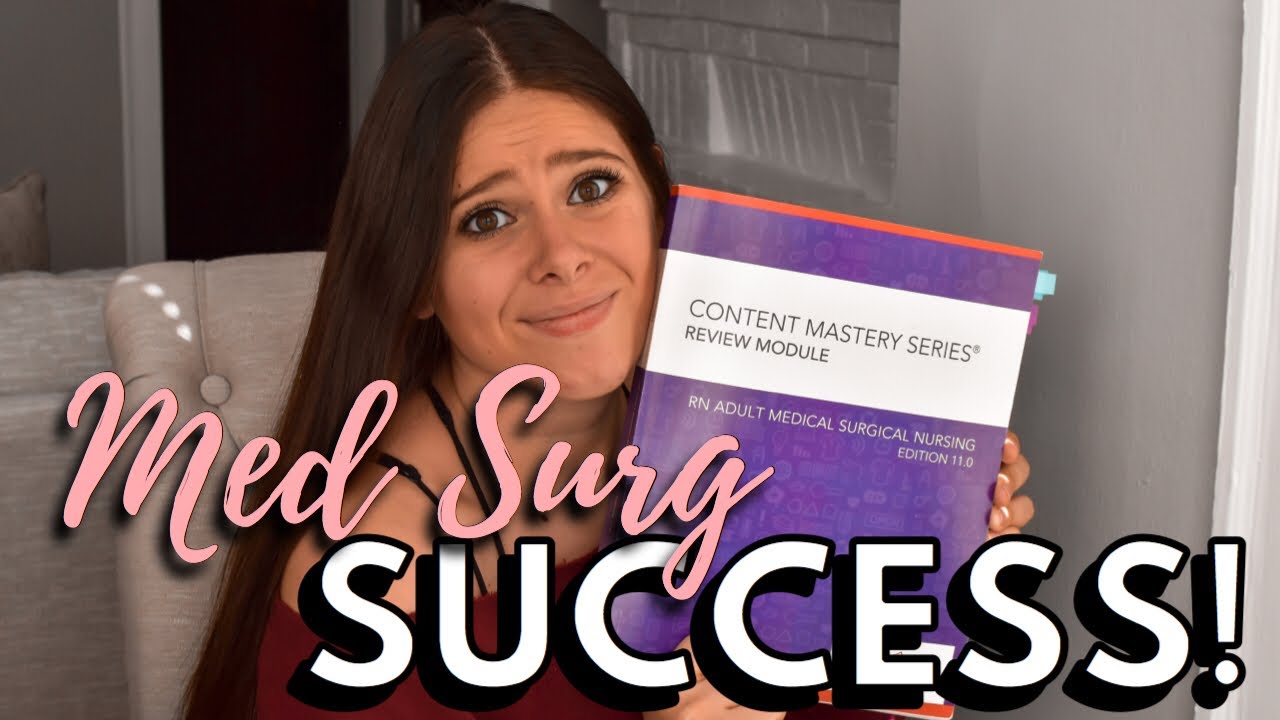 MY MED SURG STUDY ROUTINE FOR SUCCESS | NURSING SCHOOL 2020