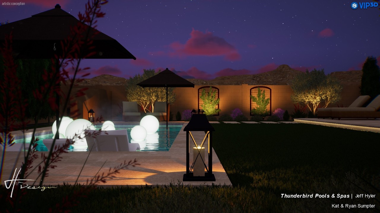 Sumpter Design Concept- Thunderbird Pools & Spas