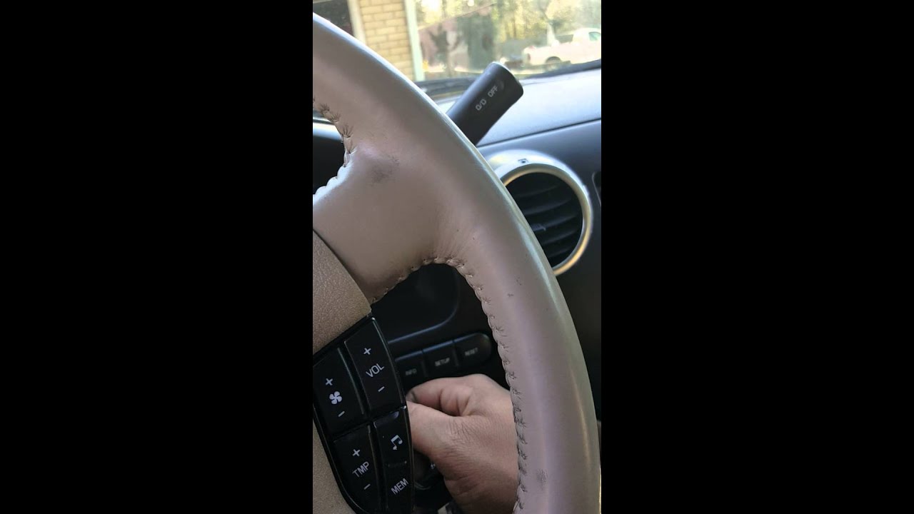 2003 Ford Expedition  radio, DVD, window problems