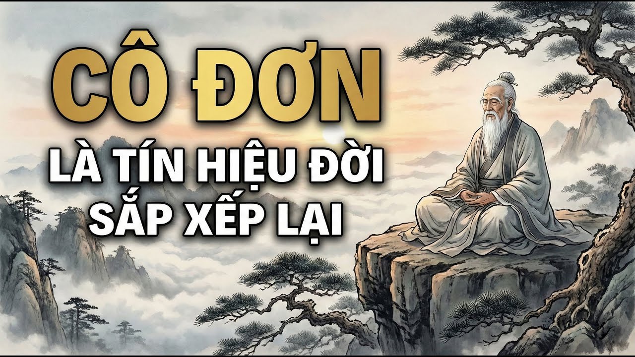 CỔ NHÂN DẠY: ĐỪNG SỢ CÔ ĐƠN — Đó Là “TÍN HIỆU” Đời Đang Sắp Xếp Lại | Triết Lý Sống
