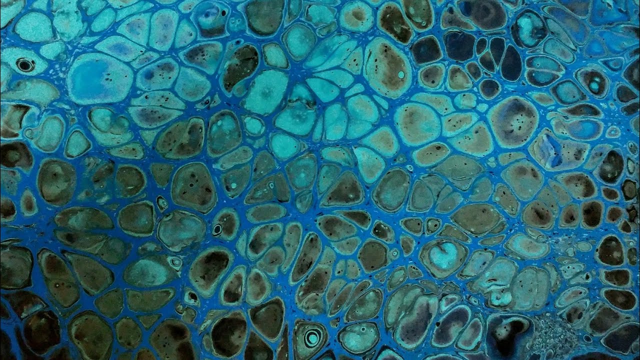 Acrylic Pour Basic Swipe Technique