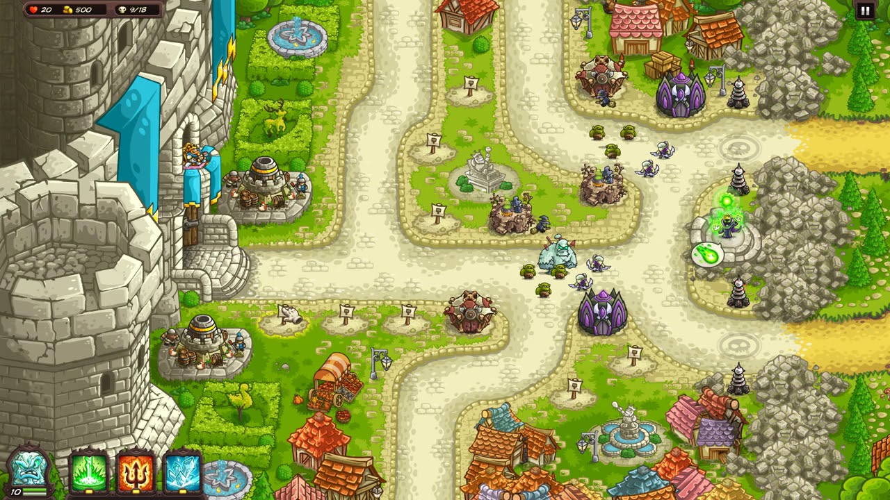 Kingdom Rush Vengeance 16. Dena's Castle - Final Campaign Stage - Veteran