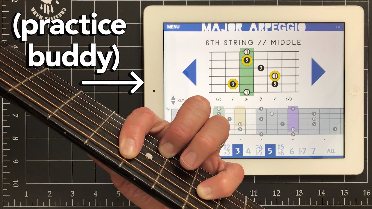 Finding (Almost) Every Major Triad on the Guitar // Using Guitar Note Atlas