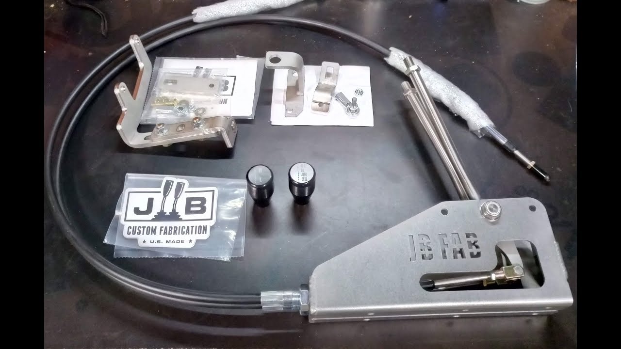 Project Felicity - 08 - JB Custom Fabrication Twin Transfer Case Shifter Setup