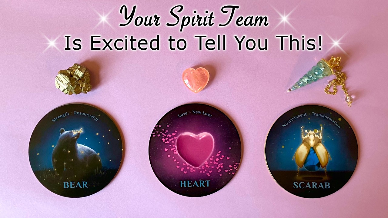 Your SPIRIT TEAM Is EXCITED to TELL You This!! ✨⭐️✨ Pick a Card! 🔮