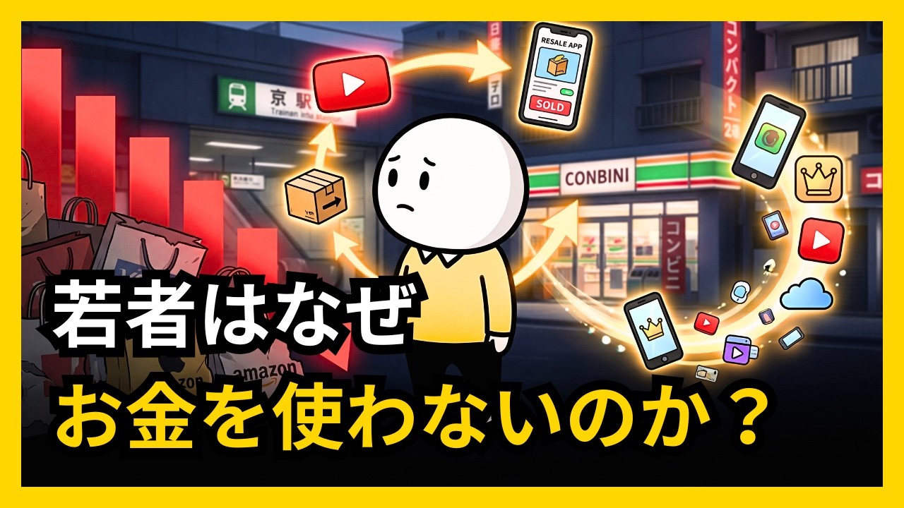 若者はなぜお金を使わなくなったのか