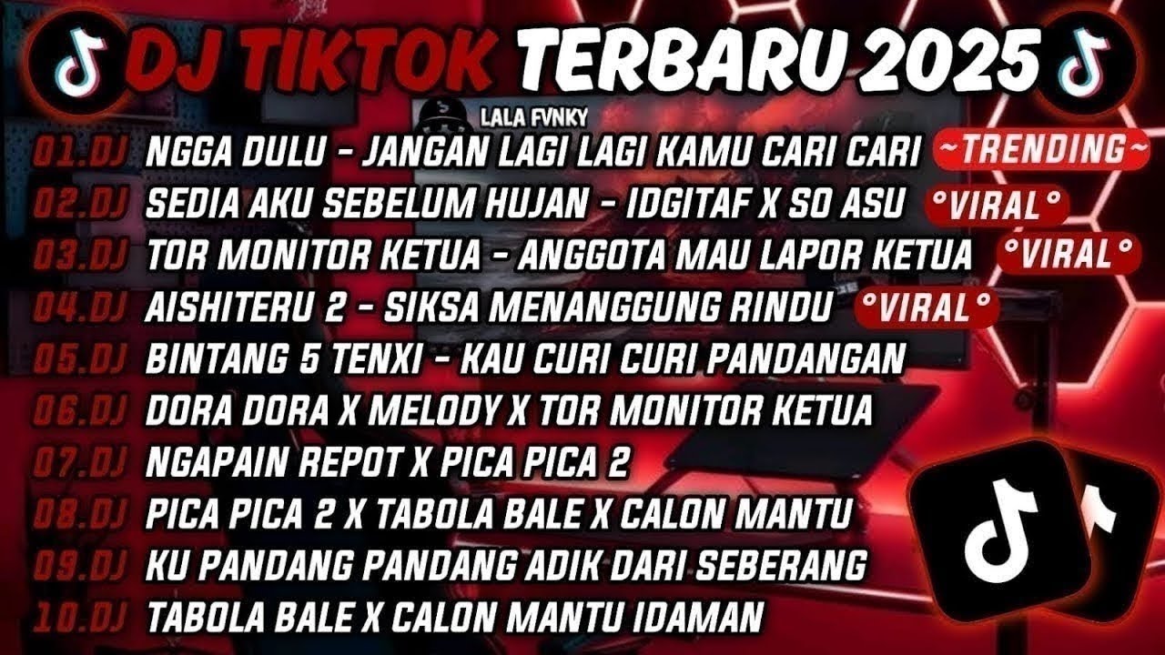 DJ TIKTOK TERBARU 2025🎵DJ NGGA DULU-JANGAN LAGI KAMU CARI🎵DJ SEDIA AKU SEBELUM HUJAN X SO ASU 