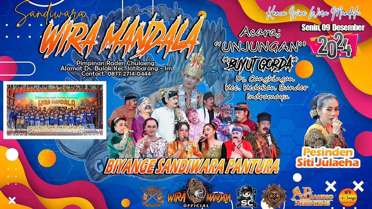 LIVE SANDIWARA WIRA MANDALA | UNJUNGAN BUYUT GORDA | CANGKINGAN 09 DESEMBER 2024 #SIANG