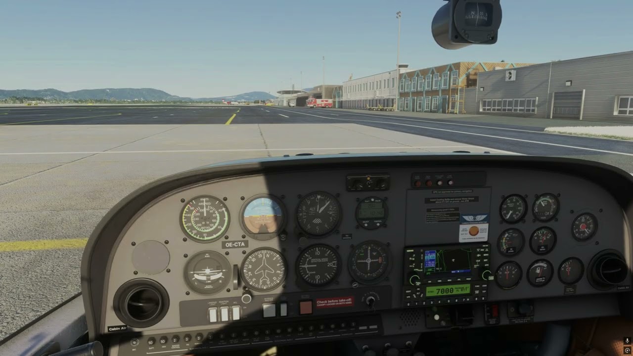 4 DA20 funk before taxi #pilottraining #pilot #msfs2020 #diamondaircraft