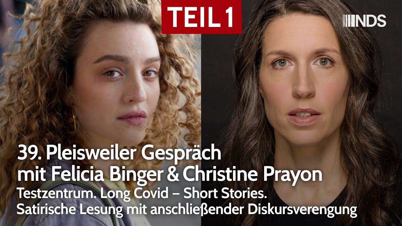 39. Pleisweiler Gespr&auml;ch mit Felicia Binger & Christine Prayon &ndash; Long-Covid Short Stories Teil 1 NDS