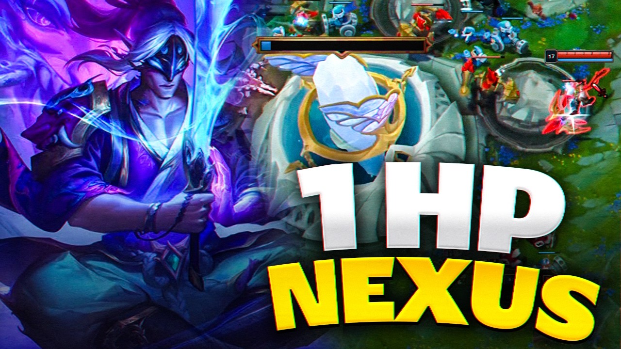 MASTER YI SAVES THE NEXUS AT 1 HP