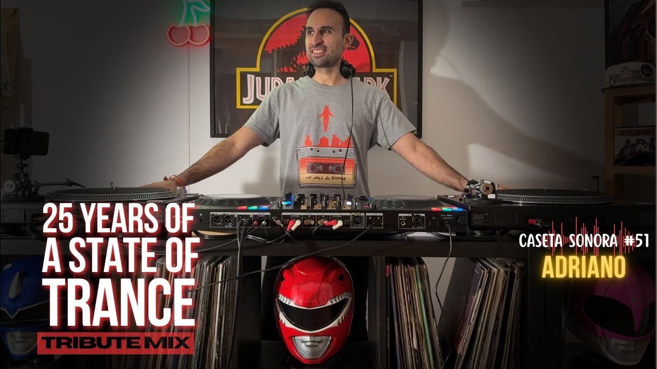 Caseta Sonora #51 | Tribute to A State of Trance 25 Years | Trance Energy & Techno Mix By Adriano