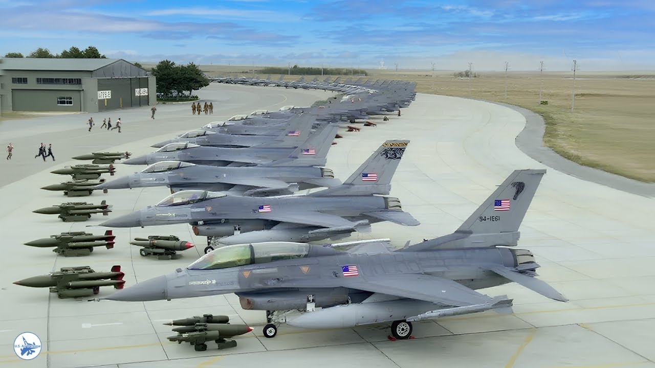 Cambodia in CRISIS as U.S. Air Force F-16 Fighter Jets Arrive in Asia