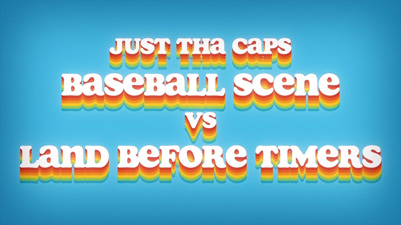 JUST THA CAPS - MLTP S38 Week 5 - The Baseball Scene From Twilight VS The Land Before Timers