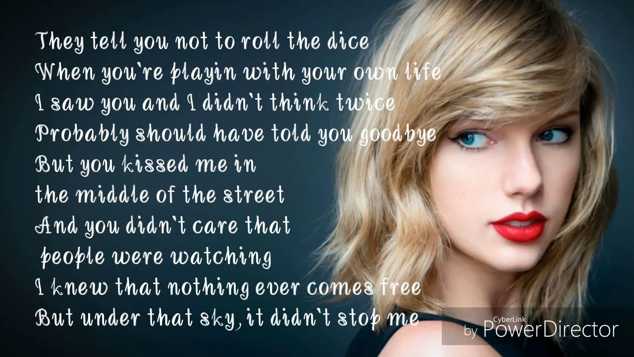 Taylor Swift-Timeless (Loterry)  lyrics