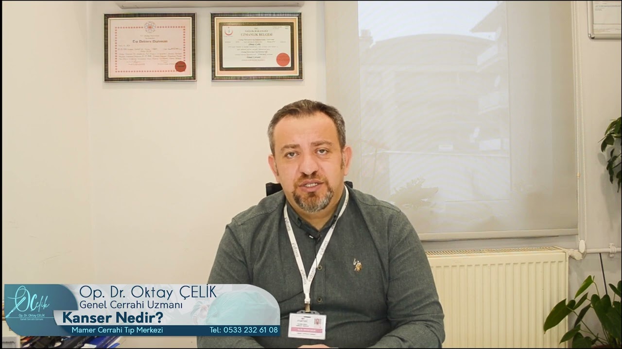 Kanser Nedir ? - Genel tanımı - Op. Dr. Oktay &Ccedil;ELİK - Genel Cerrahi Uzmanı