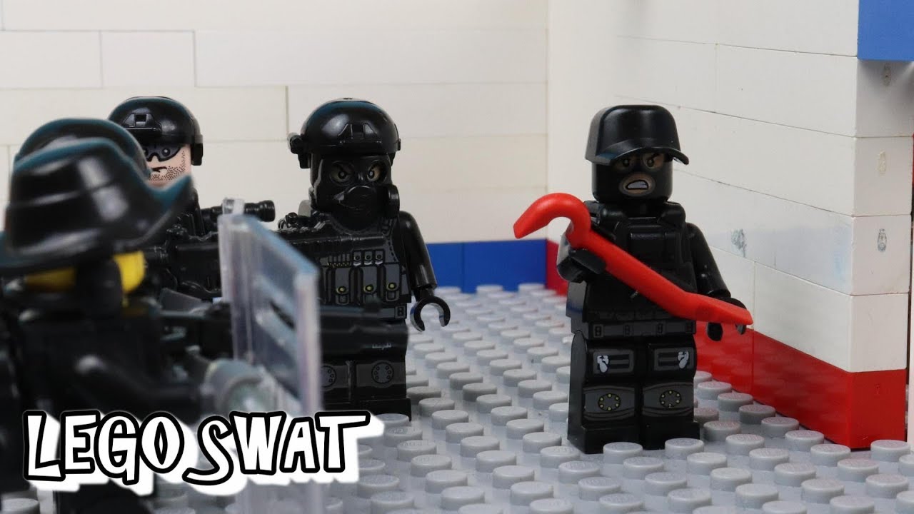 Lego SWAT - The Bank Robbery / The Bank Truck Robbery / Lego SWAT     Best Lego SWAT videos