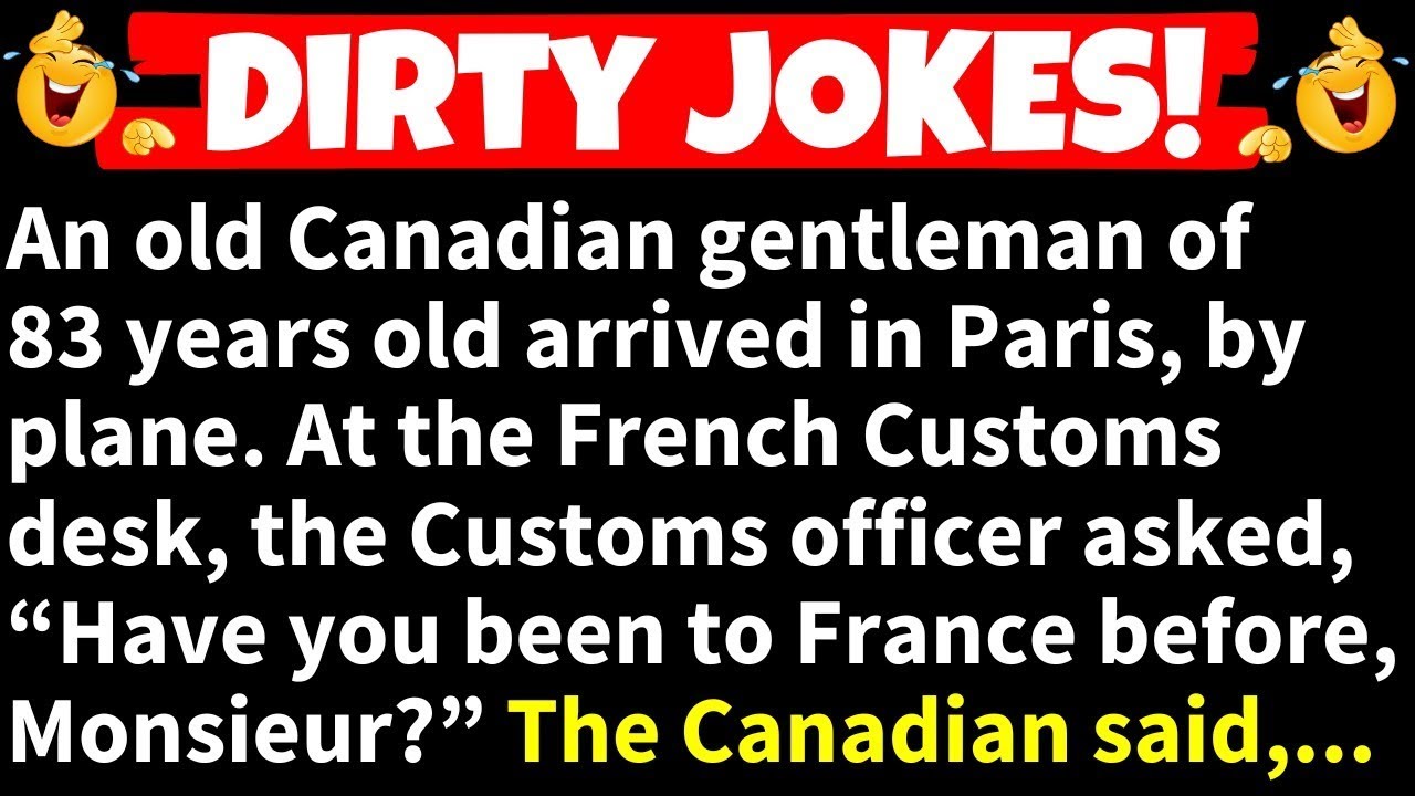 🤣83-летний канадец прибыл в Париж - ЛУЧШИЕ ШУТКИ | Смешные ежедневные анекдоты