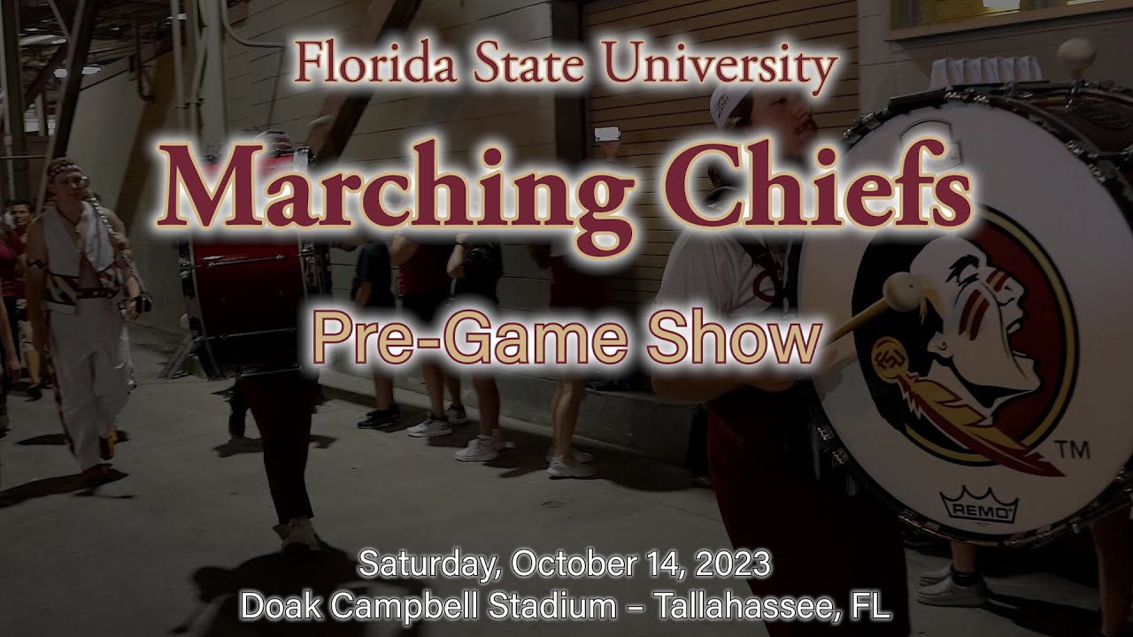 2023/10/14 Marching Chiefs – FSU vs. Syracuse University Pre-Game