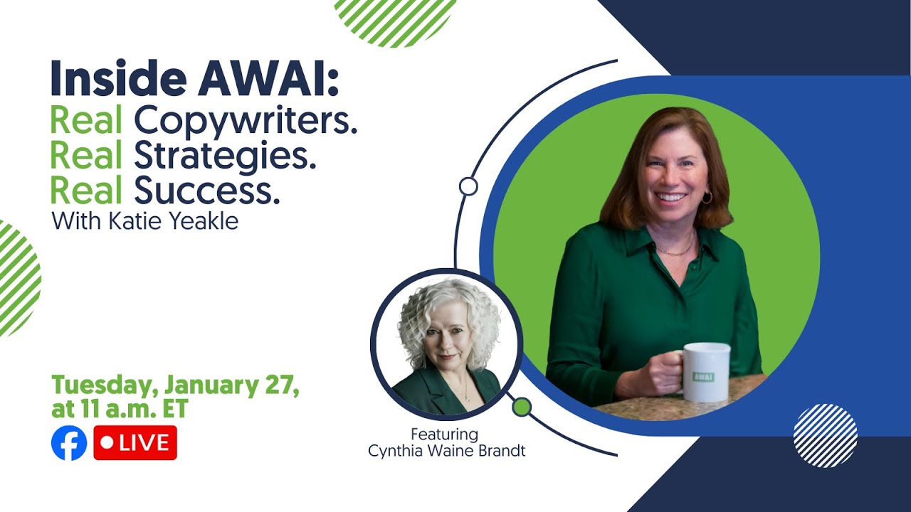 Inside AWAI: Real Copywriters. Real Strategies. Real Success.