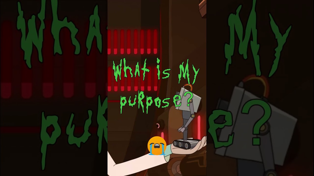 What is my purpose?  #rickandmorty #comedy #funny
