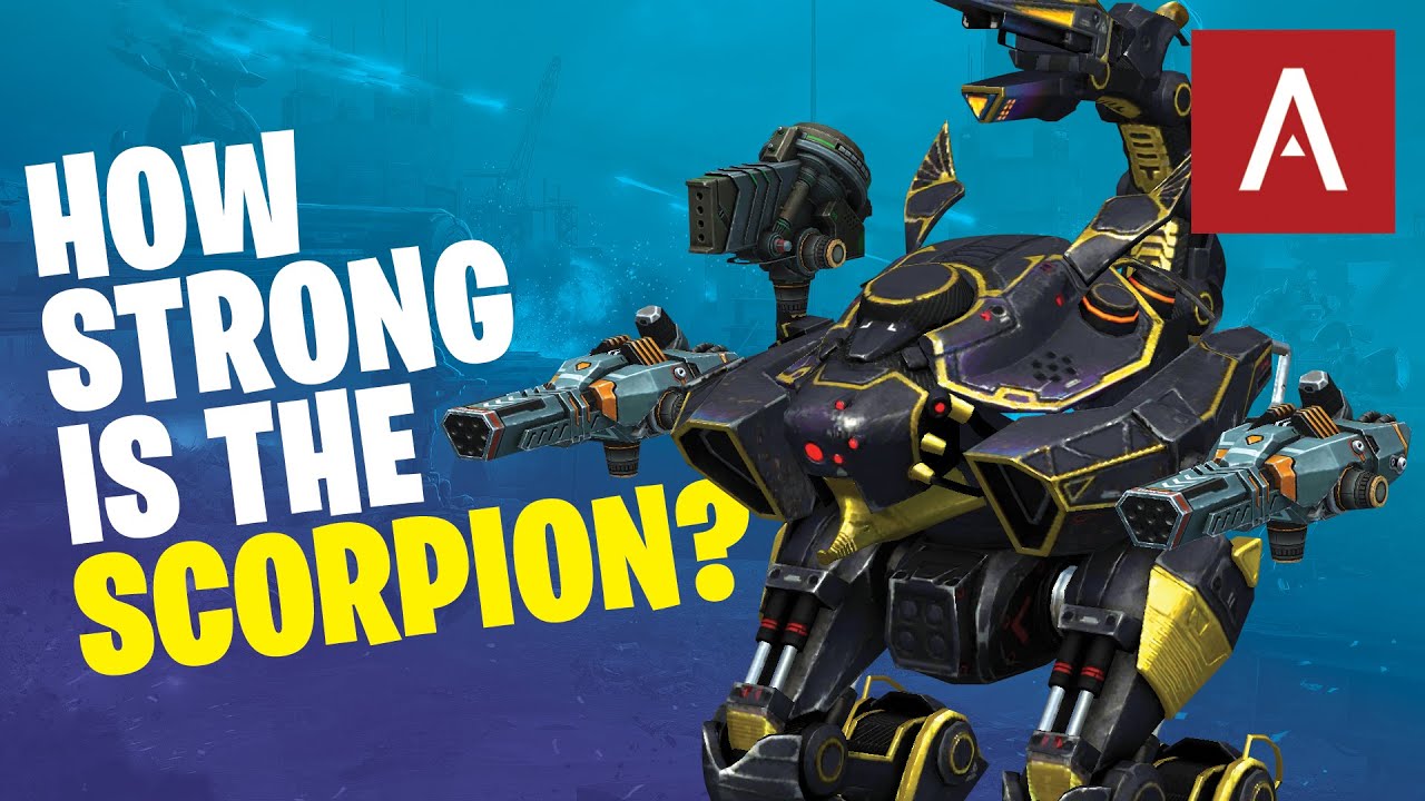 War Robots: New SCORPION Robot with LEGENDARY PILOT MK2 WR Gameplay