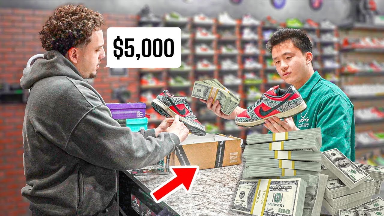 SPENDING $250,000 ON SNEAKERS!!!
