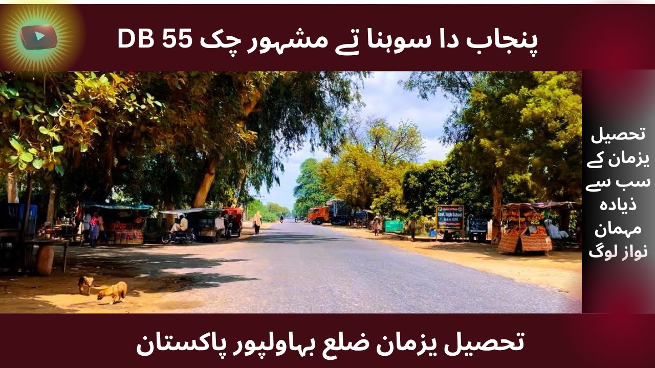 Chak 55 DB Tehsil Yazman District Bahawalpur | پنجاب کا ایک بہت مہمان نواز چک