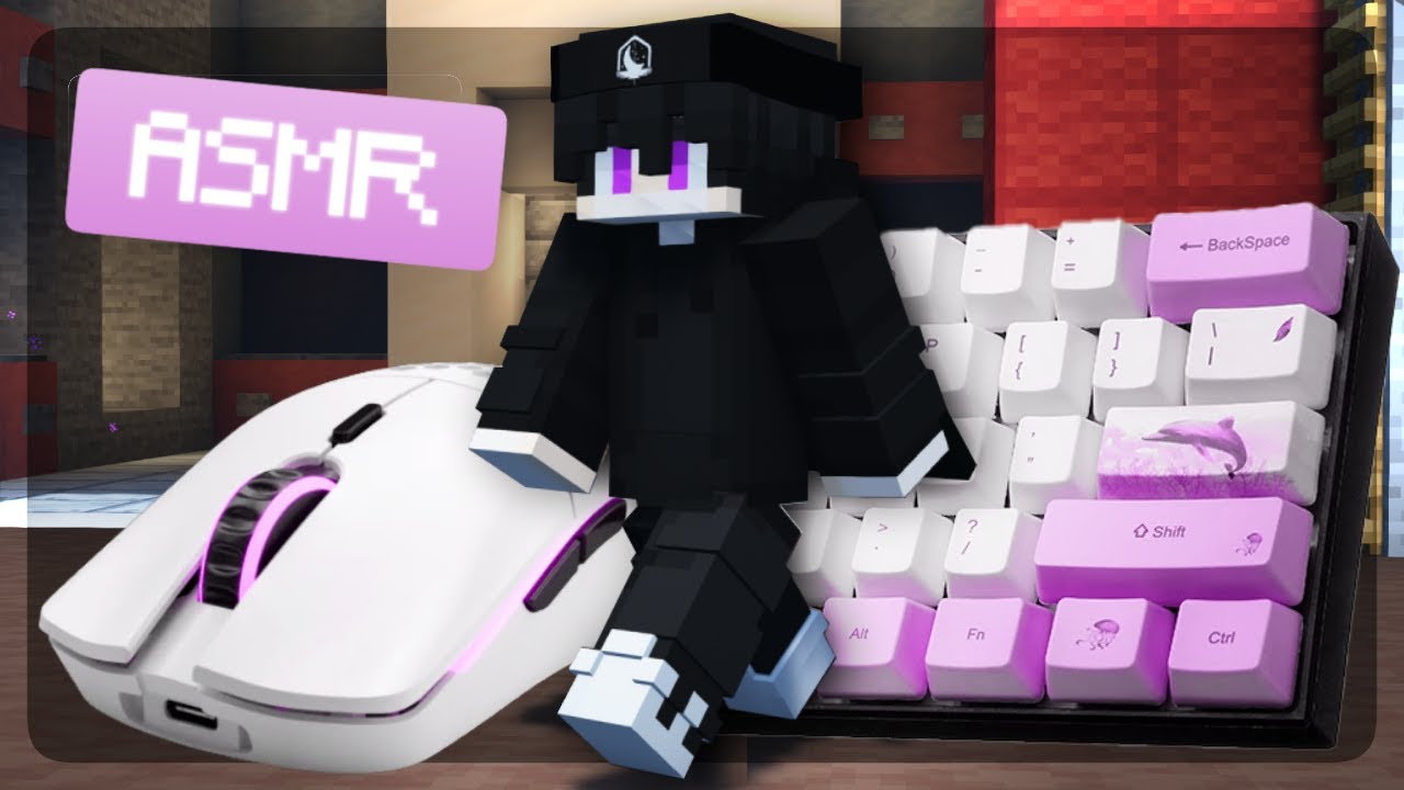 Bedwars ASMR Keyboard & Mouse Sounds | Kokscraft Bedwars