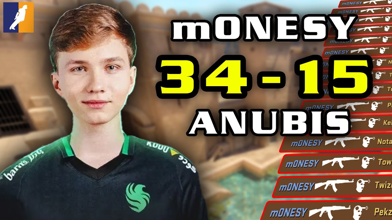 [POV PEEK] m0NESY (34-15) | Анубис | Рейтинг Faceit | 31 января 2026 г.