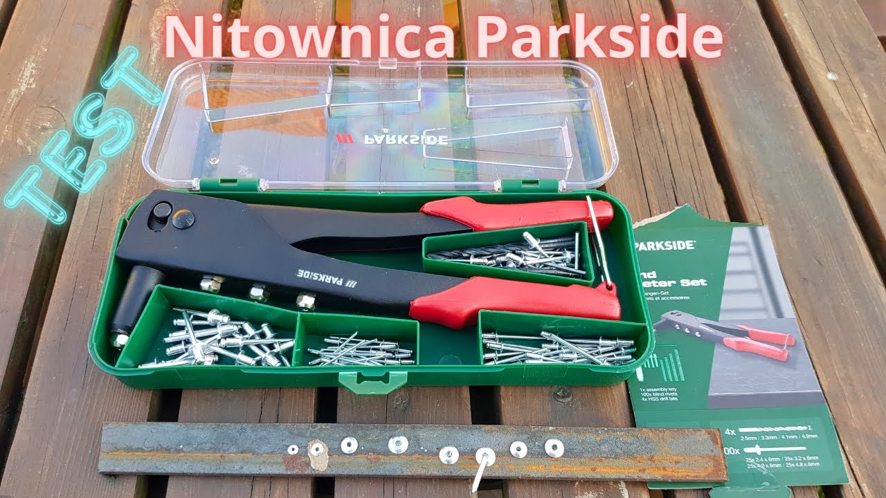 Nitownica PARKSIDE//TEST//Narzędziowo