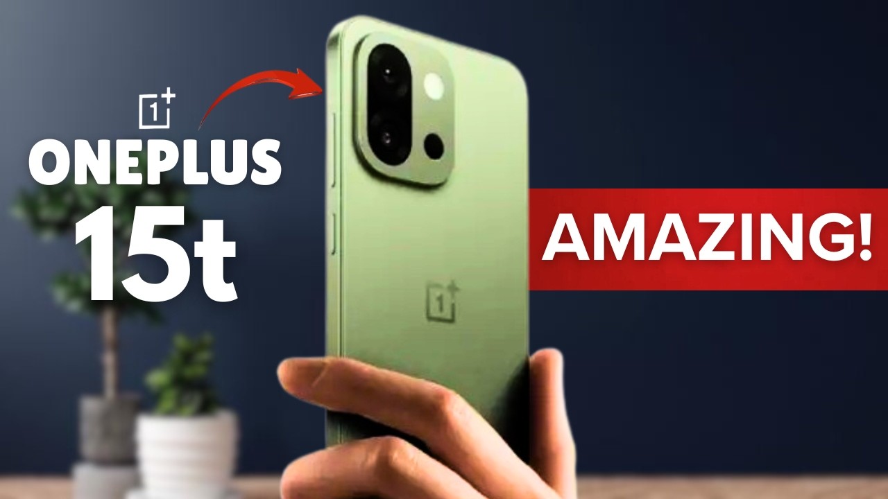 OnePlus 15T Leaks - Ultra-Thin Bezels & 8000mAh Battery? - Are These the Thinnest Bezels Ever? !!