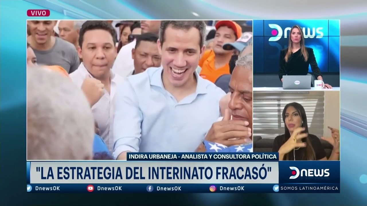 Indira Urbaneja en #DNEWS sobre el debate en Venezuela por continuidad del Gobierno Interno