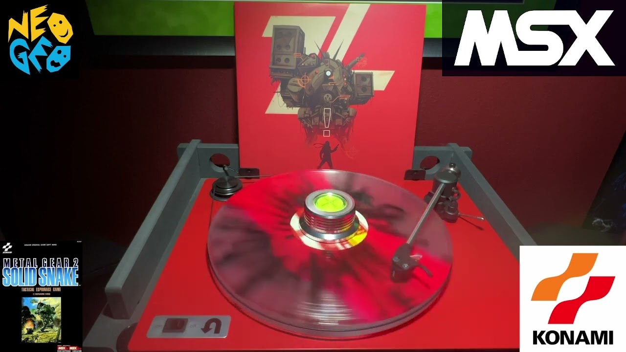 Metal Gear 2 Solid Snake Vinyl Backup Side A