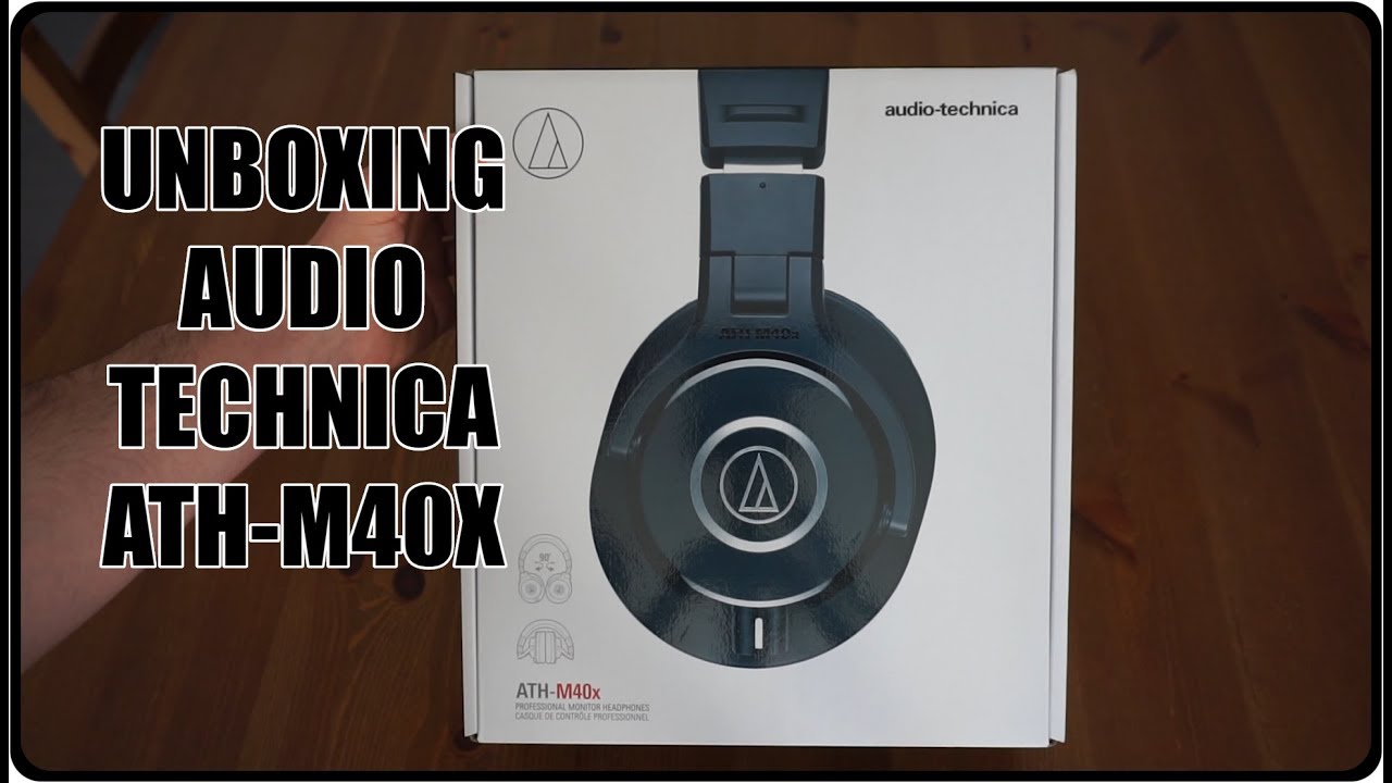 Unboxing Audio-Technica ATH-M40X | Audio Profesional por poco €