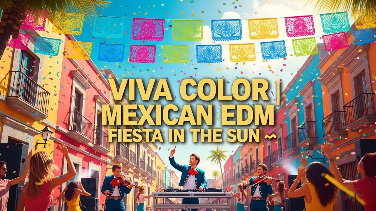 Viva Color | Mexican EDM Fiesta in the Sun 🎨☀️