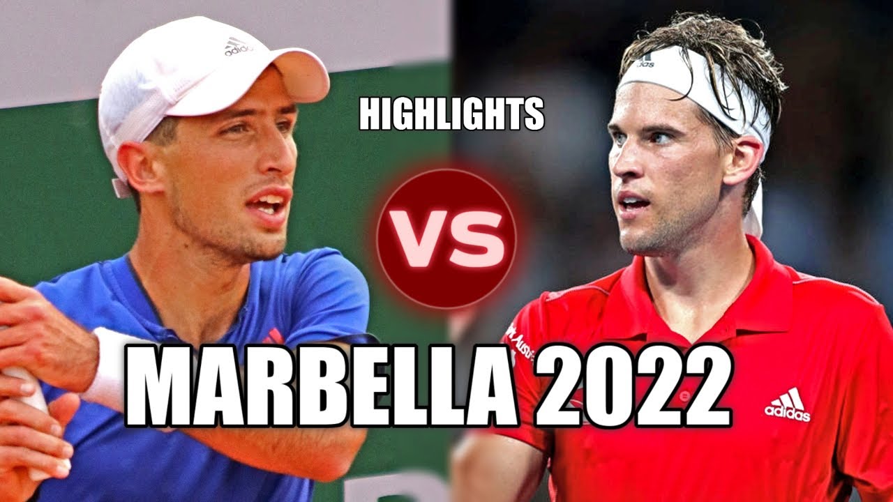 Dominic Thiem vs Pedro Cachin MARBELLA 2022 Highlights