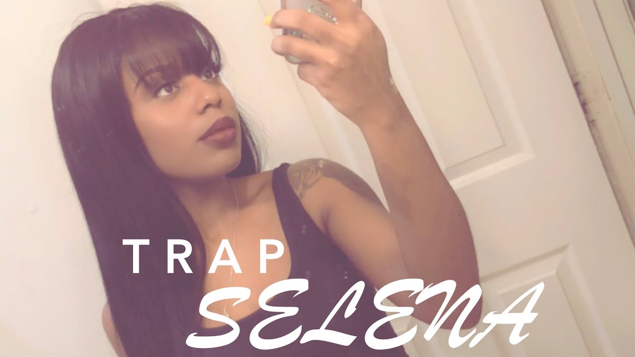 I'M THE TRAP SELENA!... HOW I CUT MY BANGS | Khalayha Shantrice ft. Ali Julia Hair