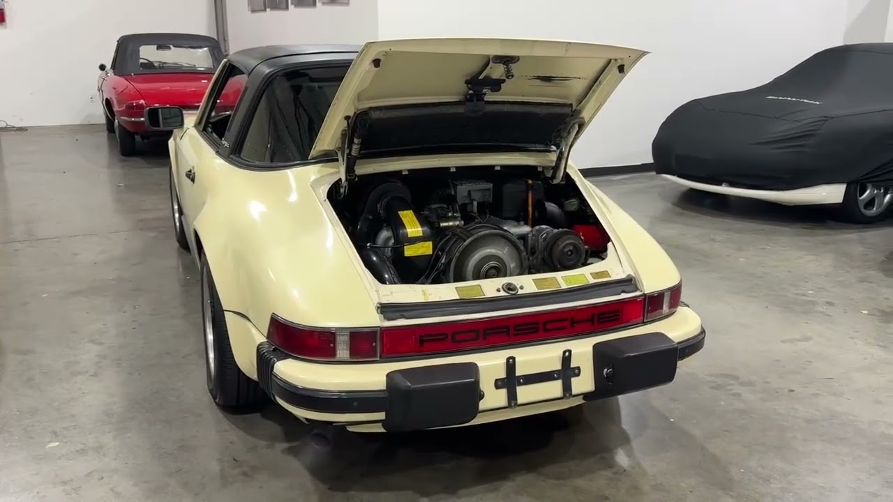 1985 Porsche 911 Cold start