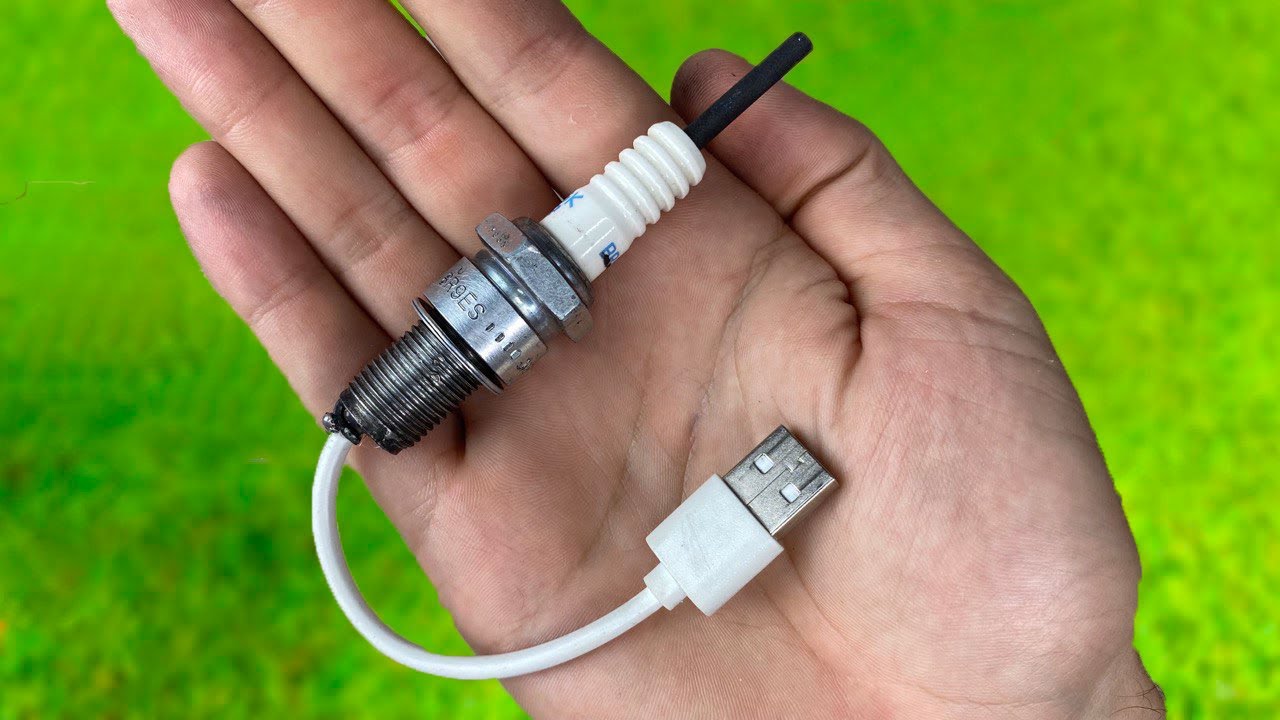 How to Make a Simple Welding Machine From a SPARK PLUG at Home! Amazingly Clever