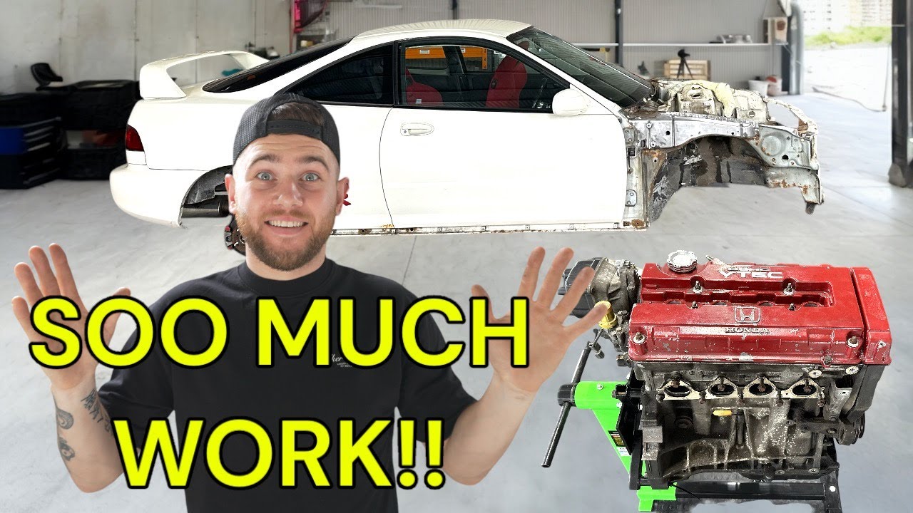 REBUILDING MY JDM HONDA INTEGRA DC2 TYPE R EP.2
