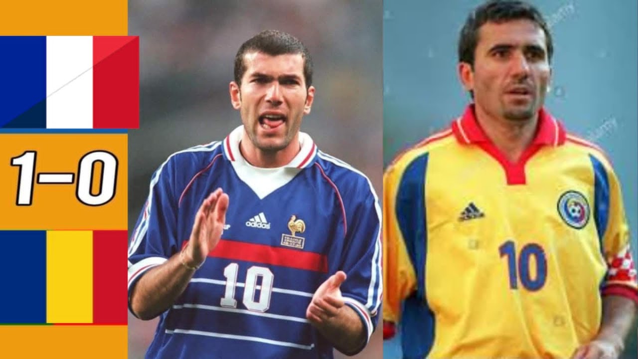 Zidane will never forget Hagi performance (France 1 x 0 Romania UEFA Euro 1996)
