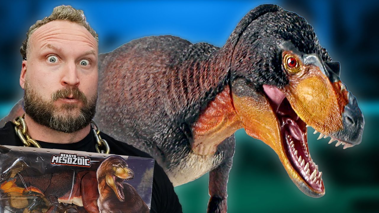 Ящер-разрыватель с орлиными когтями! Звери мезозоя Dryptosaurus aquilunguis!
