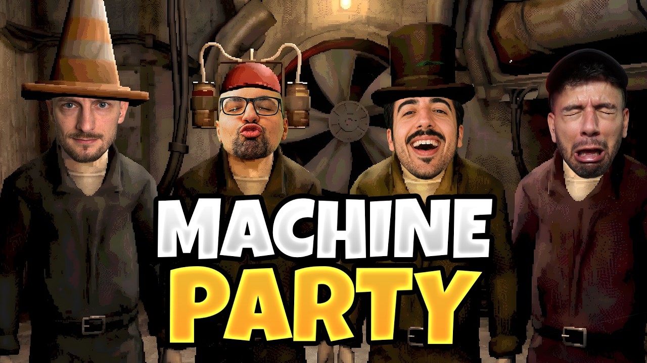 Non giocate a MACHINE PARTY con Rohn, Delux e Gabbo