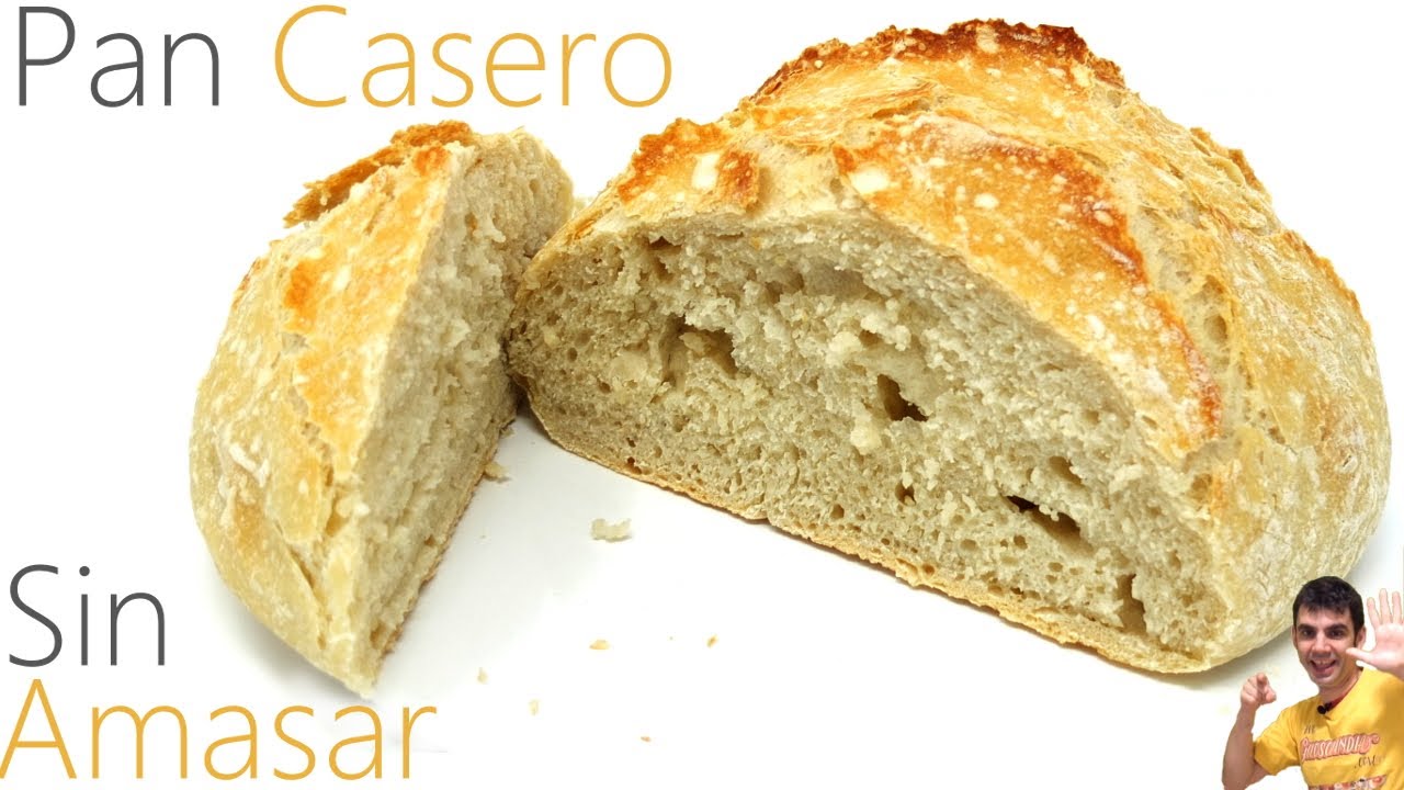 PAN Casero 😍 SIN AMASAR  😱 [Receta FÁCIL ] 🍞🥖 en 4 minutos