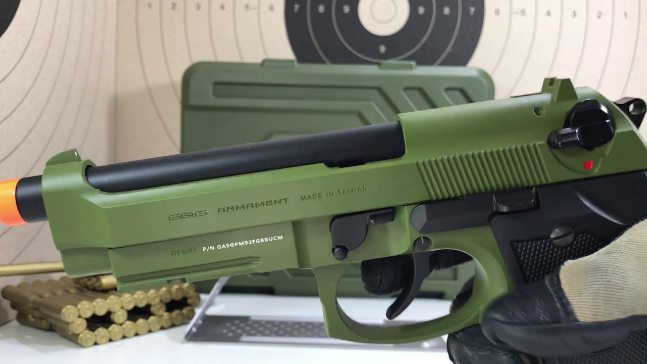 AIRSOFT G&G GMP92 GBB