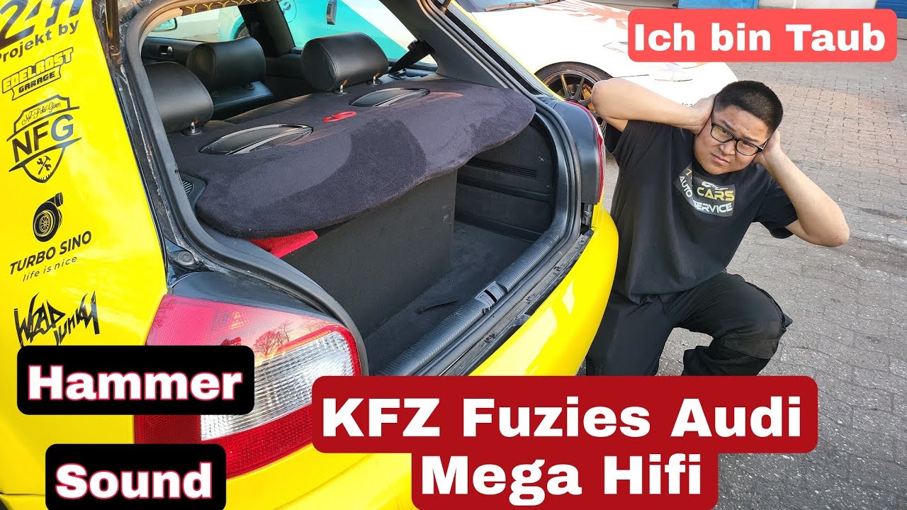 24 Std Projekt (KFZ Fuzies),geht weiter. Hammer Hifi Anlage.Schwarzes Dach und mehr...