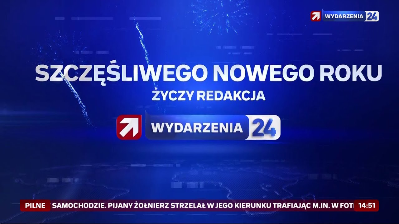Wydarzenia 24 - Noworoczne życzenia od prezenter&oacute;w stacji (02.01.2025)